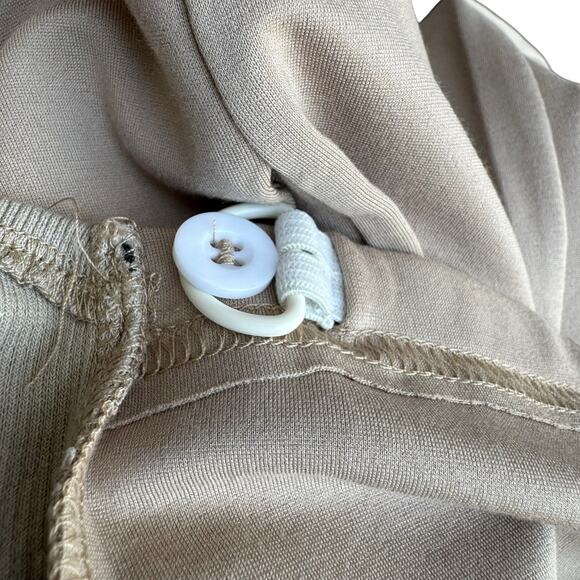 Moyabo Tan Stretch Maternity Pants – Over-Belly Pull-On Elastic Waist Size S NST - Picture 6 of 6